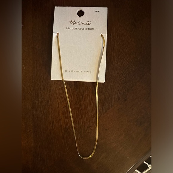 Madewell Delicate Collection Gold Chain - Picture 4 of 6